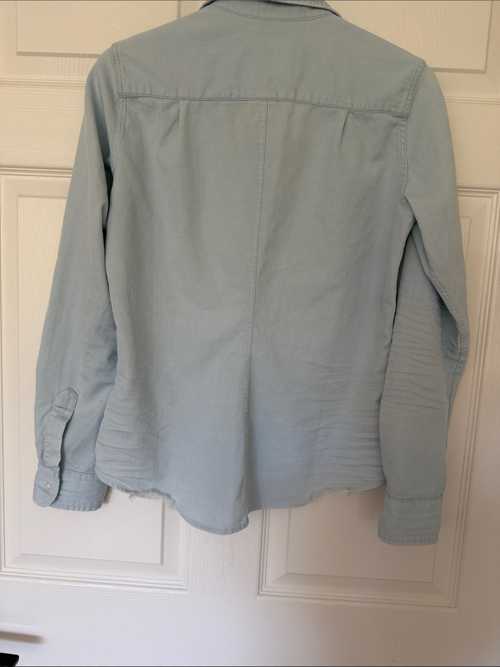 Frank & Eileen Pale Blue Casual Button-Up Shirt - Picture 6 of 6